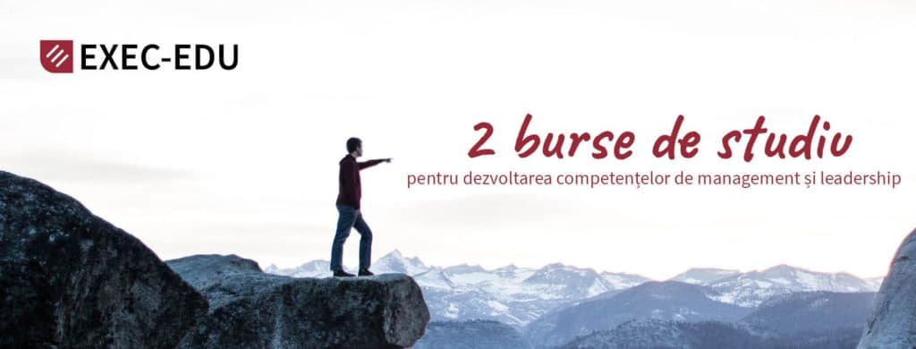 Burse Exec-Edu pentru dezvoltarea competențelor de management și leadership