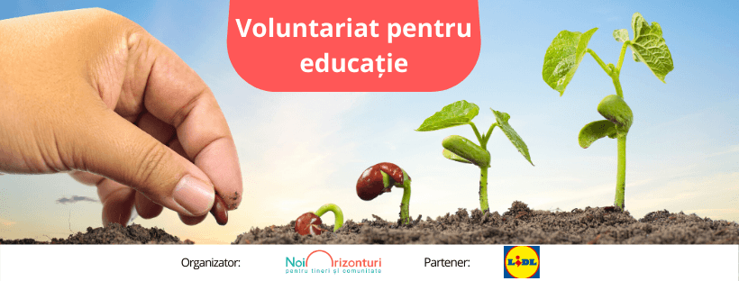 Angajații pot face acum voluntariat în școli prin programul lansat de Fundația Noi Orizonturi