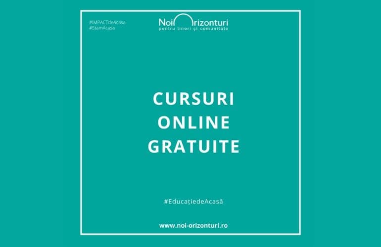 Peste 1300 de profesori și elevi urmează cursuri online, unice în România