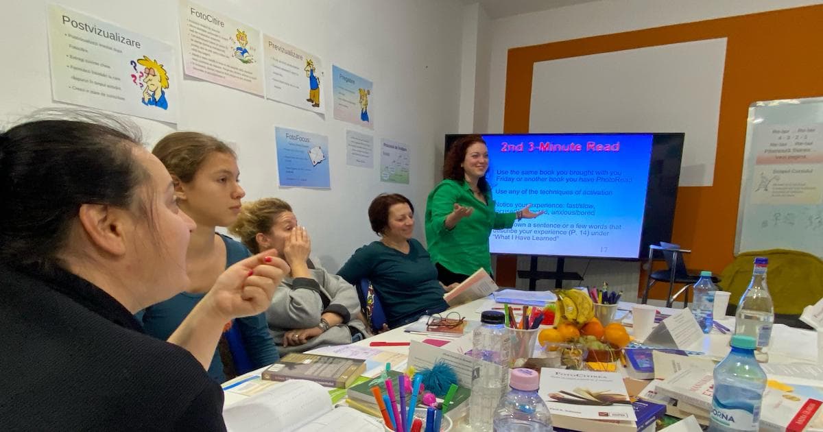 Curs Photoreading cu Sharon Larkin