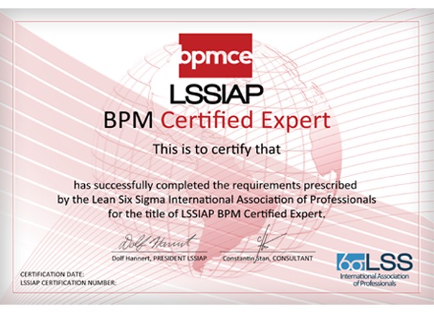 BPM Expert cu certificare internationala