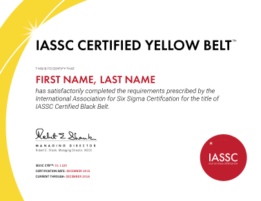 Curs „Lean Six Sigma Yellow Belt” - CODECS, București