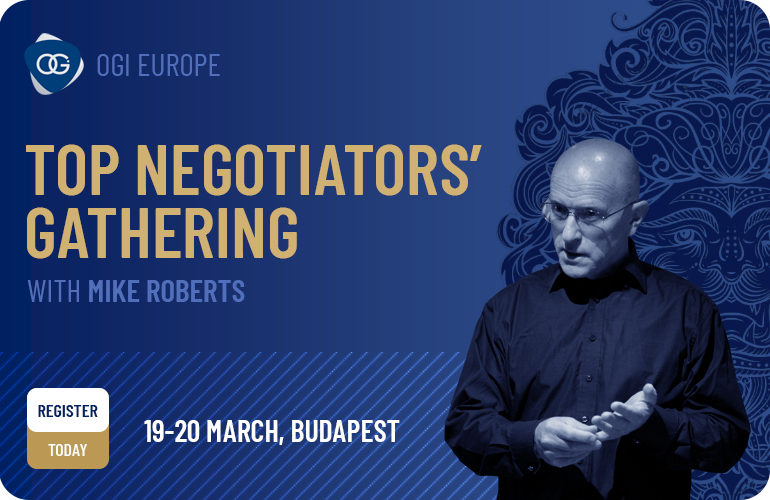 Top Negotiators’ Gathering @Budapesta