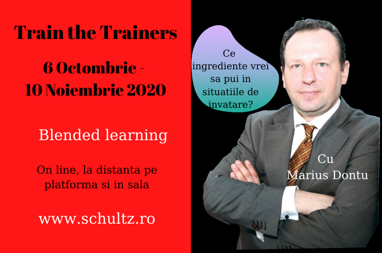 Curs „Formator” - acreditat ANC, Schultz, București