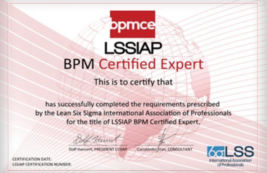 BPM Expert cu certificare internationala