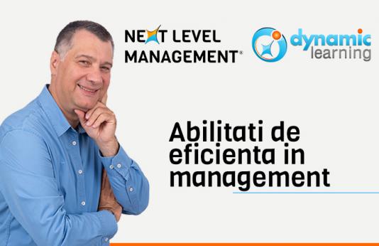 Curs „Abilități de eficiență în management” - București