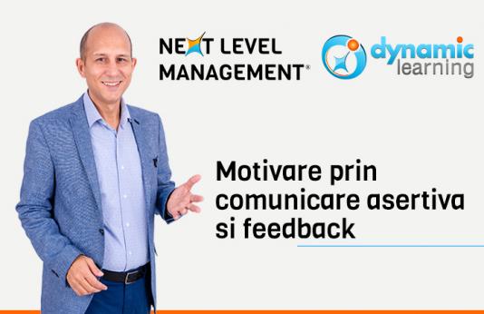 Curs „Motivare prin comunicare asertivă și feedback” - București