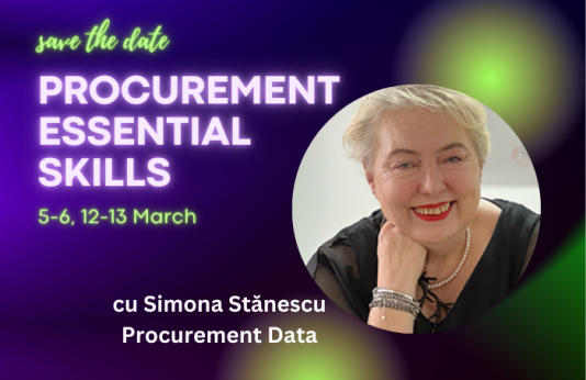 Simona Stanescu procurement achizitii