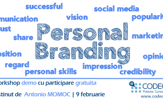 Workshop gratuit „Personal Branding”, Codecs, București