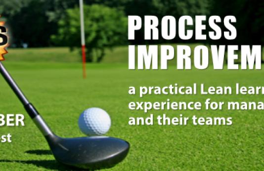 Process Improvemenent, a practical Lean learning experience for managers