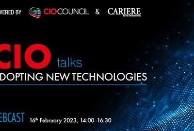 CIO Talks. Adopting new technologies - 16th February 2023