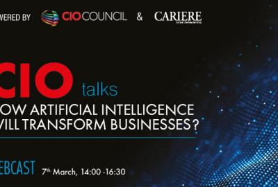 CIO Talks - How Artificial Intelligence Will Transform Businesses