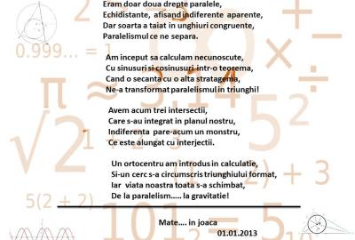 Matematica și managementul - separat sau împreună?