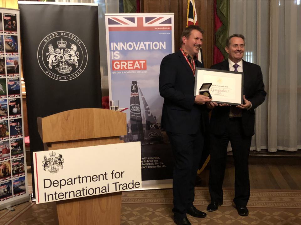 Gamification+ câștigă Premiul Board of Trade Award